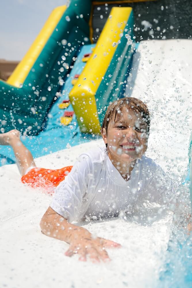 Waterslide Bounce House at Water Slide Fort Lauderdale Party.