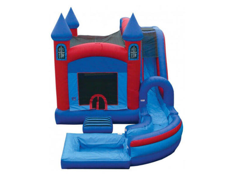 18’ Jump & Splash Castle Water Slide and Bounce House Rental