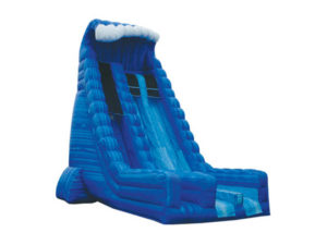 30' Blue Crush 2 Lane Dry Slide